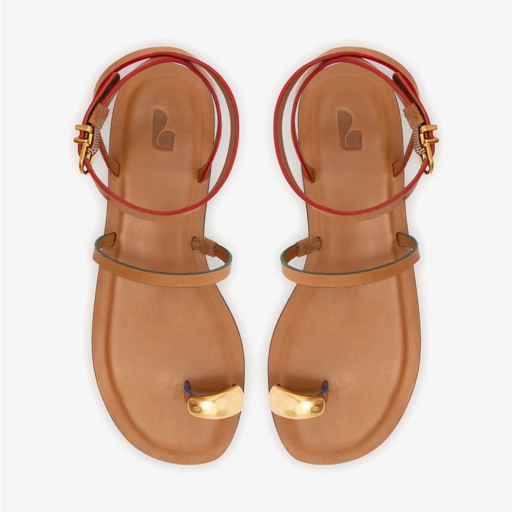 Larroude Biarritz Flat Sandal